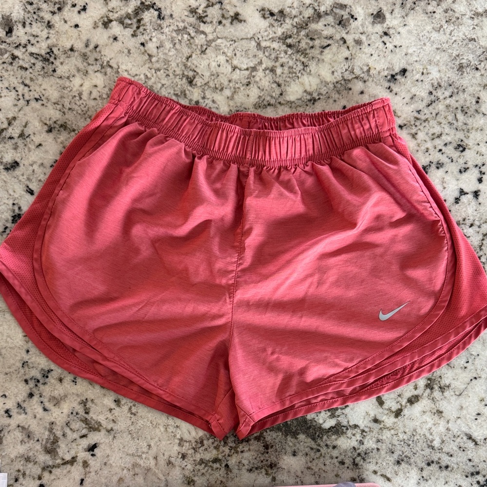 Nike Women's Coral Athletic Shorts
